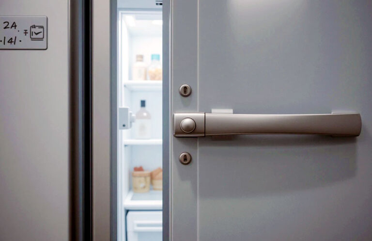 How to Adjust Refrigerator Door to Close Automatically