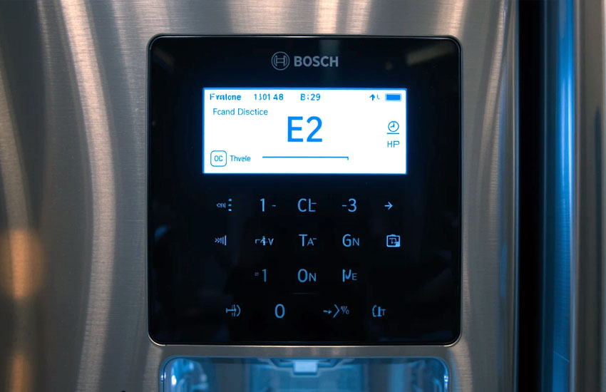 How to Fix Bosch Refrigerator E2 Error Code