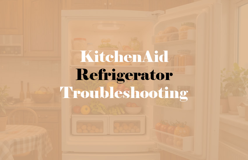 KitchenAid Refrigerator Troubleshooting