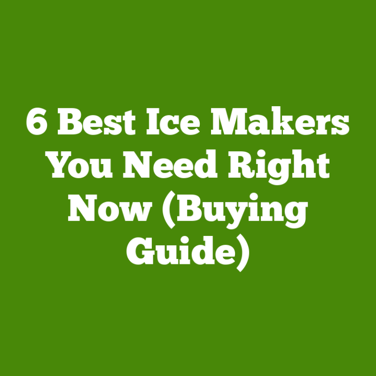 6 Best Ice Makers You Need Right Now (Buying Guide)