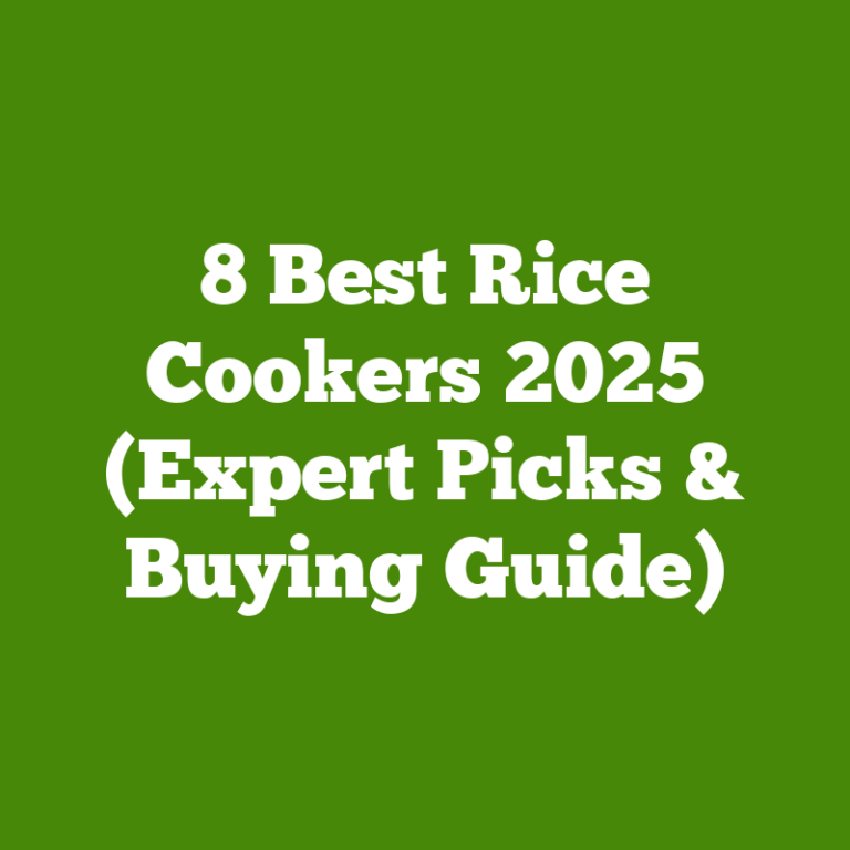 8 Best Rice Cookers 2025 (Expert Picks & Buying Guide)