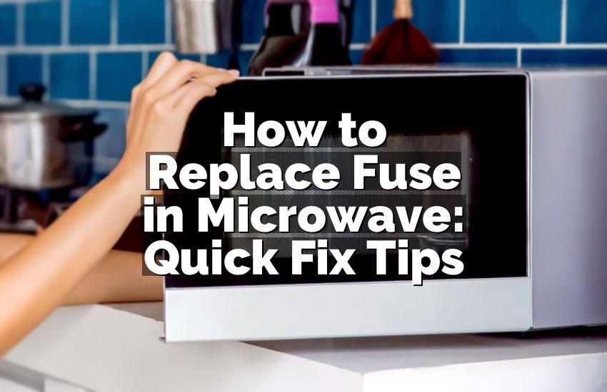 How to Replace Fuse in Microwave: Quick Fix Tips