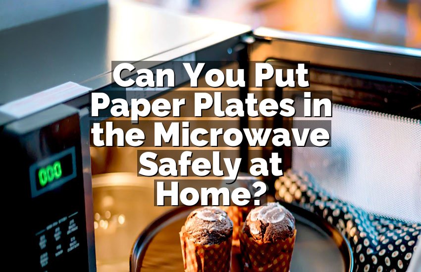 Can You Put Paper Plates in the Microwave Safely at Home?