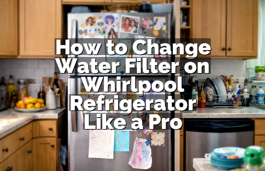 How to Change Water Filter on Whirlpool Refrigerator Like a Pro
