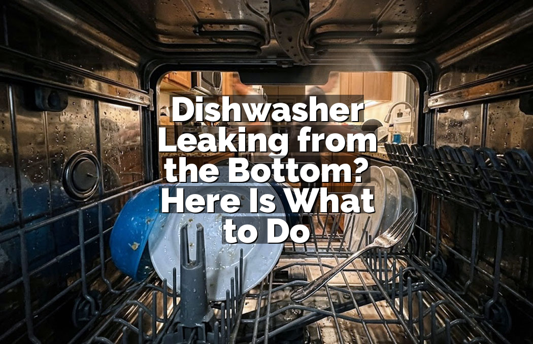 Dishwasher Leaking from the Bottom? Here Is What to Do