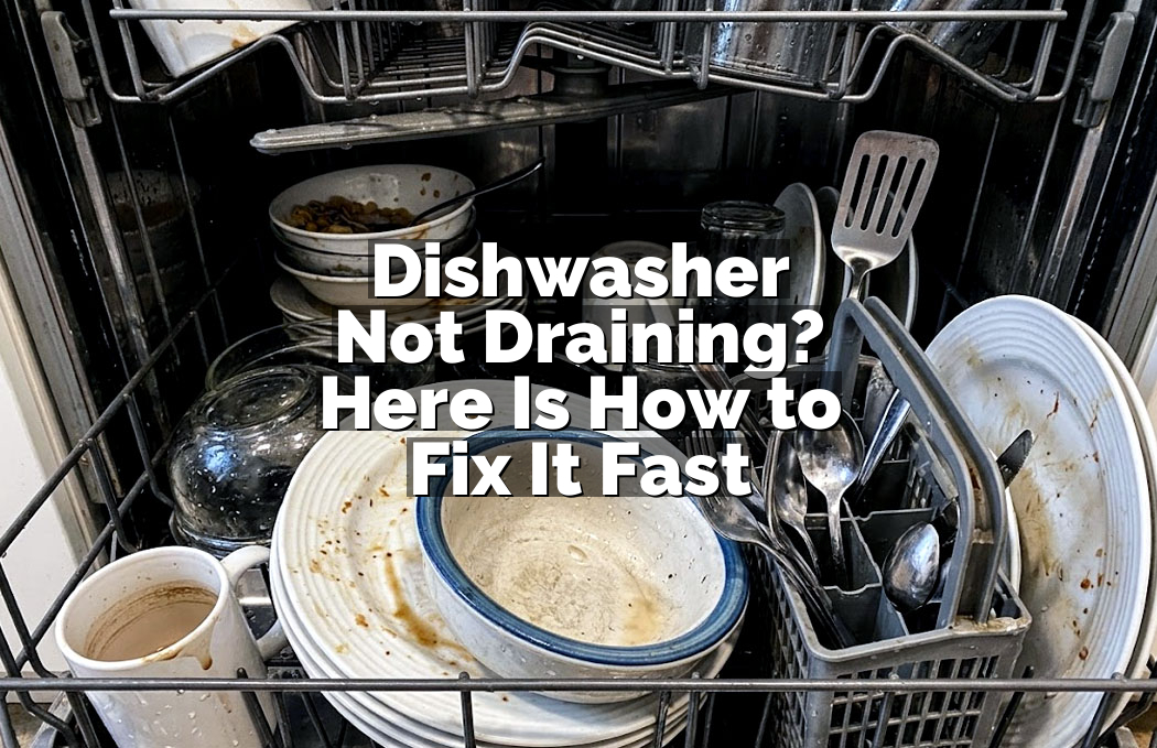 Dishwasher Not Draining? Here Is How to Fix It Fast