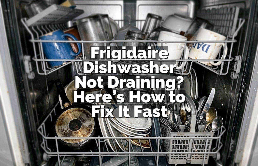 Frigidaire Dishwasher Not Draining? Here’s How to Fix It Fast