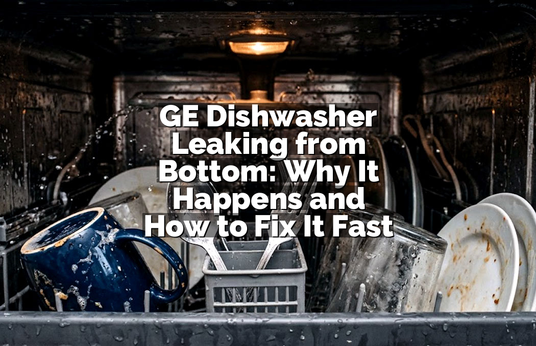 GE Dishwasher Leaking from Bottom: Why It Happens and How to Fix It Fast