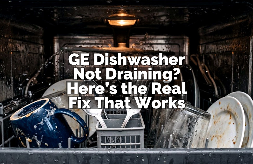 GE Dishwasher Not Draining? Here’s the Real Fix That Works