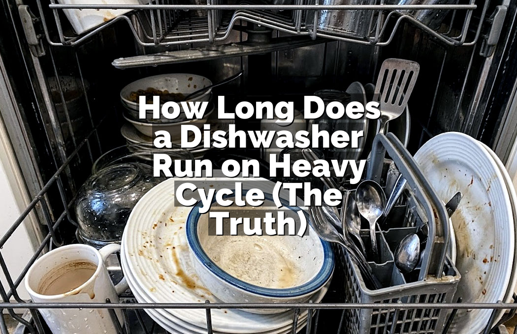 How Long Does a Dishwasher Run on Heavy Cycle (The Truth)