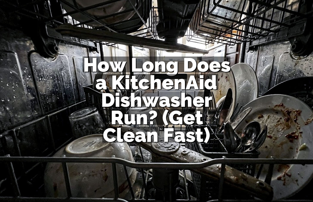 How Long Does a KitchenAid Dishwasher Run? (Get Clean Fast)