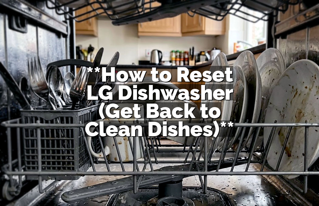 **How to Reset LG Dishwasher (Get Back to Clean Dishes)**