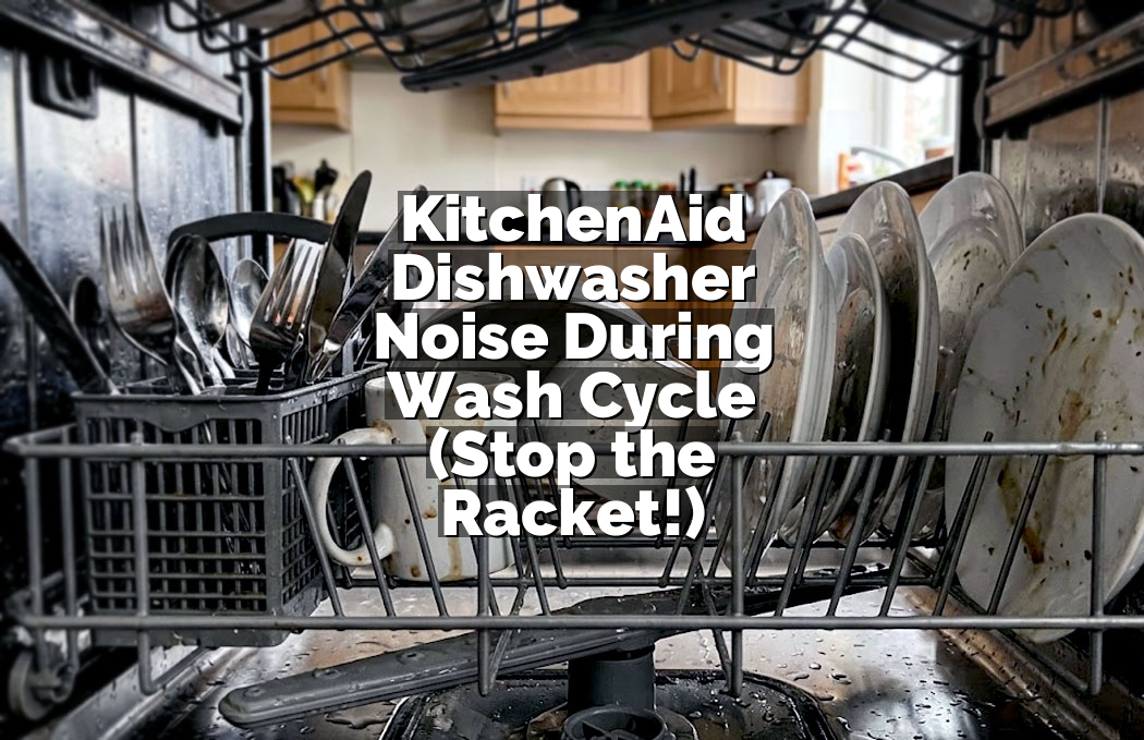 KitchenAid Dishwasher Noise During Wash Cycle (Stop the Racket!)