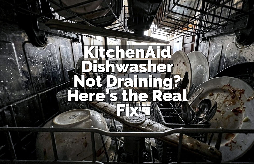 KitchenAid Dishwasher Not Draining? Here’s the Real Fix
