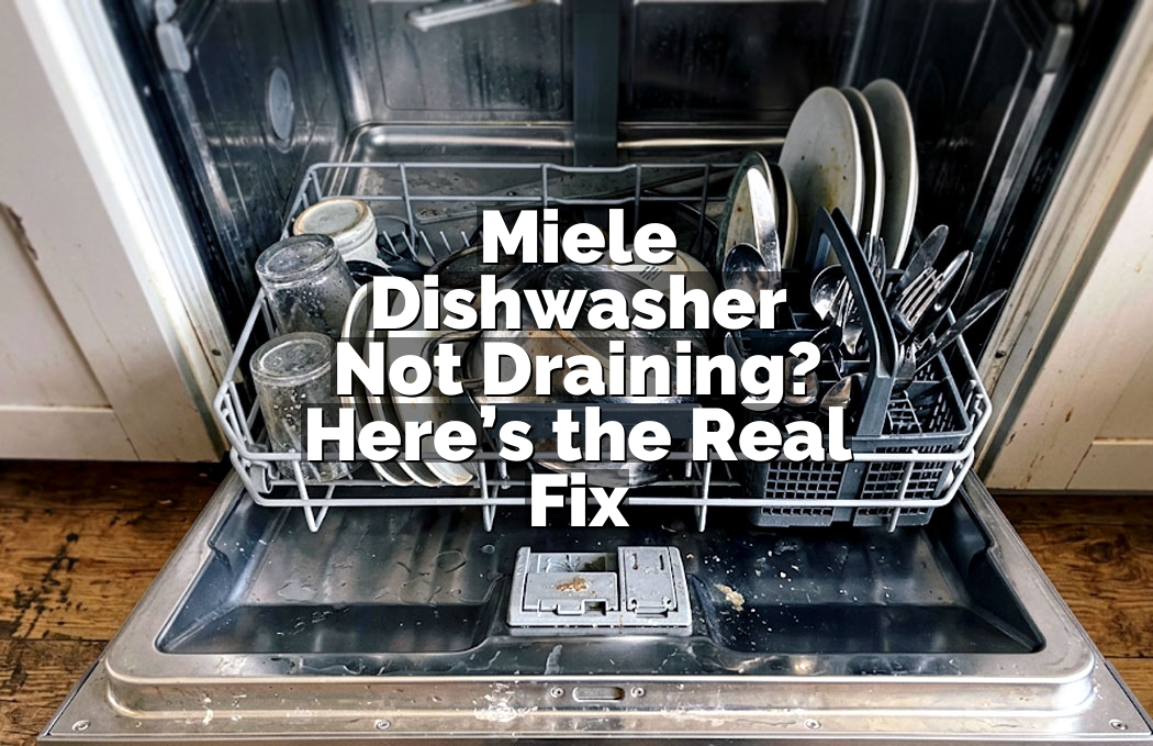 Miele Dishwasher Not Draining? Here’s the Real Fix