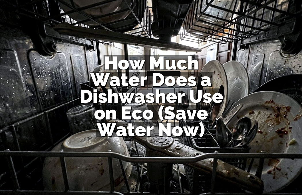 How Much Water Does a Dishwasher Use on Eco (Save Water Now)