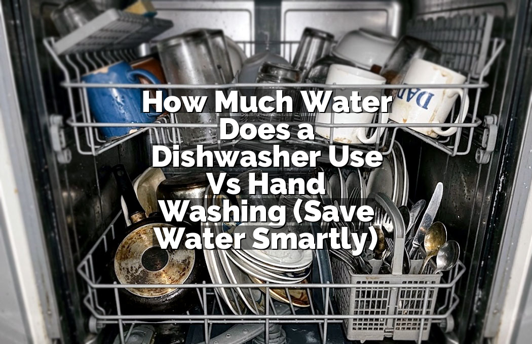 How Much Water Does a Dishwasher Use Vs Hand Washing (Save Water Smartly)