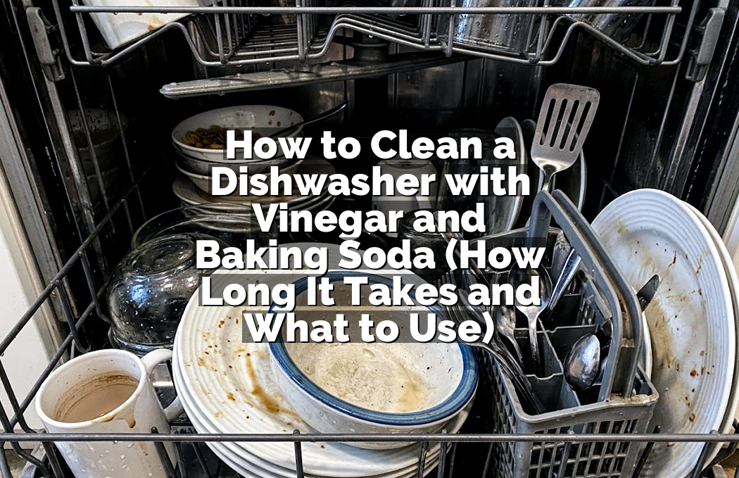 How to Clean a Dishwasher with Vinegar and Baking Soda (How Long It Takes and What to Use)