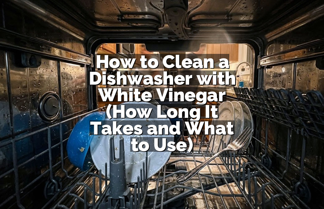 How to Clean a Dishwasher with White Vinegar (How Long It Takes and What to Use)