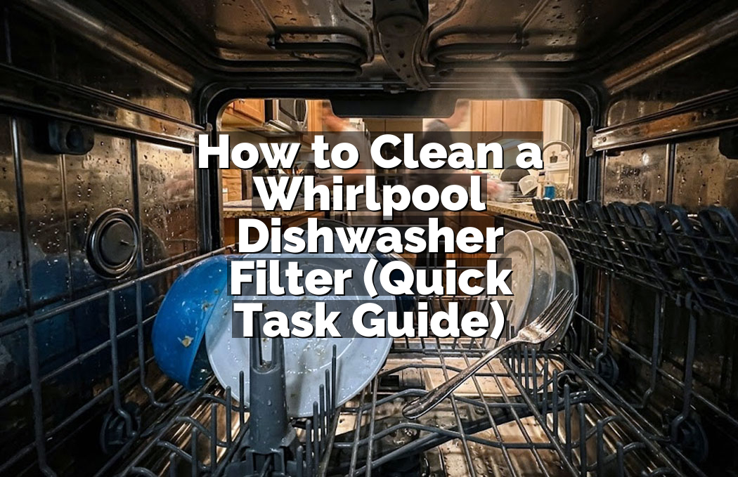 How to Clean a Whirlpool Dishwasher Filter (Quick Task Guide)