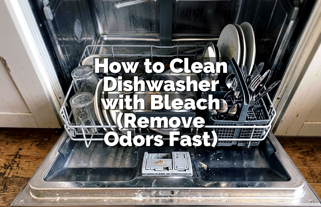 How to Clean Dishwasher with Bleach (Remove Odors Fast)