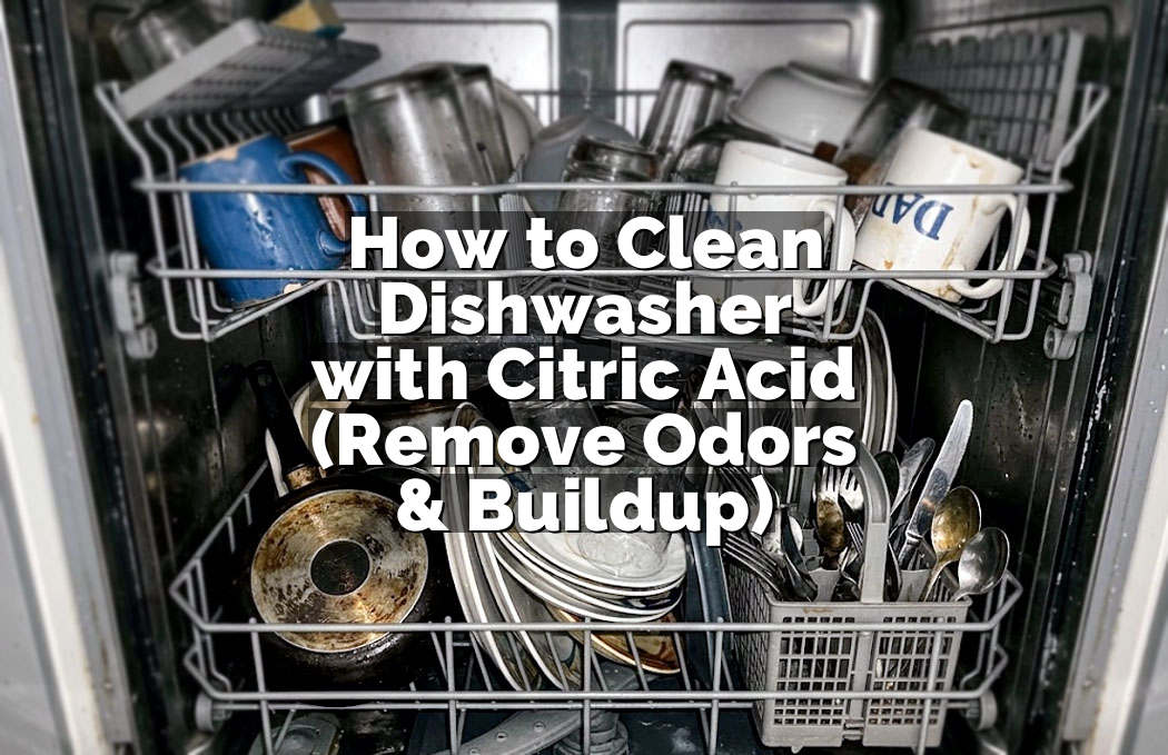 How to Clean Dishwasher with Citric Acid (Remove Odors & Buildup)