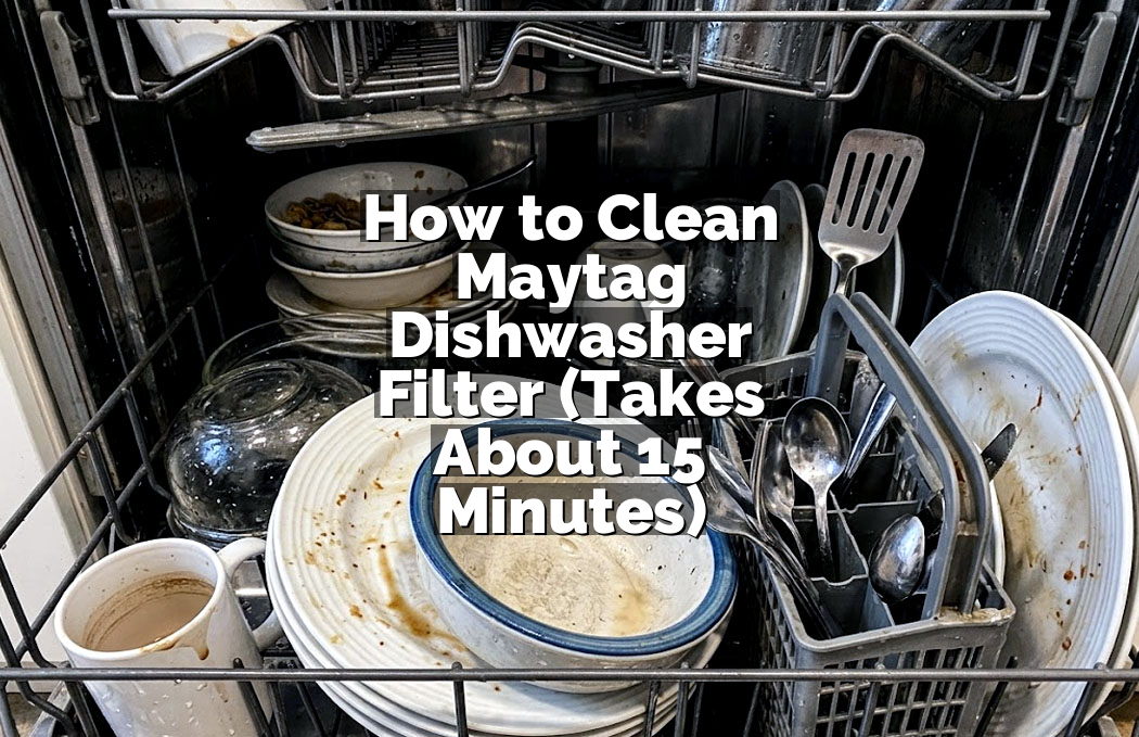How to Clean Maytag Dishwasher Filter (Takes About 15 Minutes)
