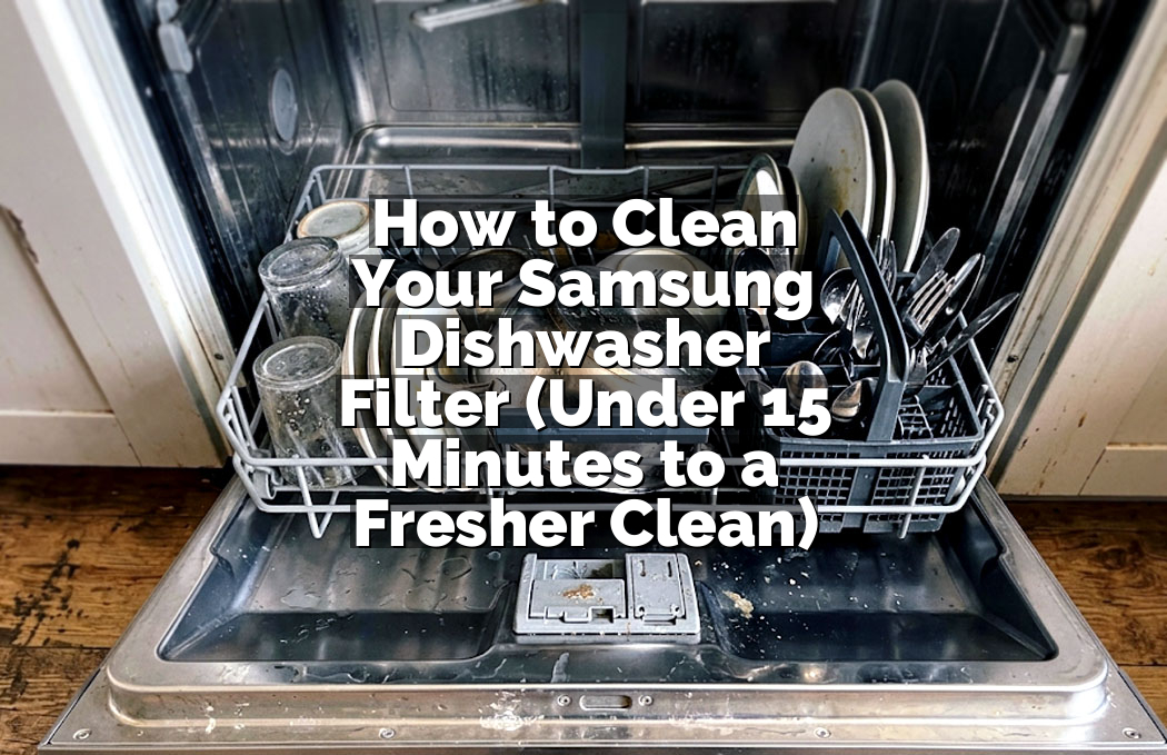 How to Clean Your Samsung Dishwasher Filter (Under 15 Minutes to a Fresher Clean)