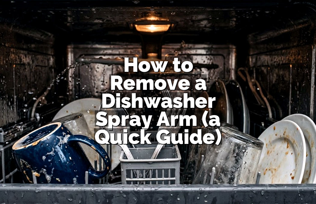 How to Remove a Dishwasher Spray Arm (a Quick Guide)