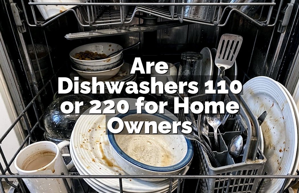 Are Dishwashers 110 or 220 for Home Owners