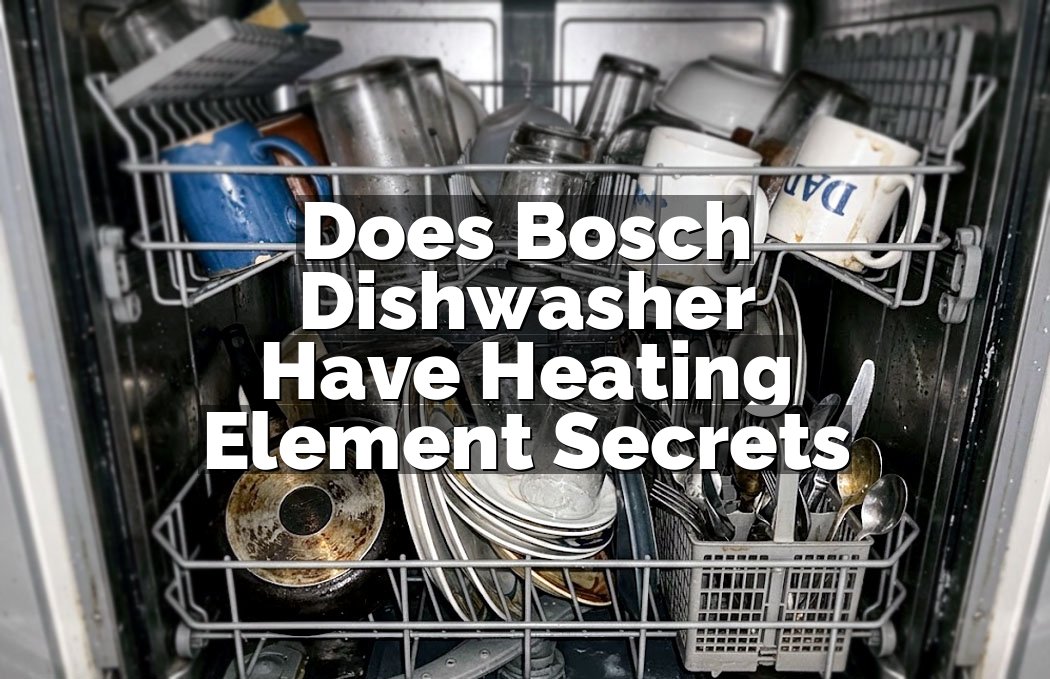 Does Bosch Dishwasher Have Heating Element Secrets