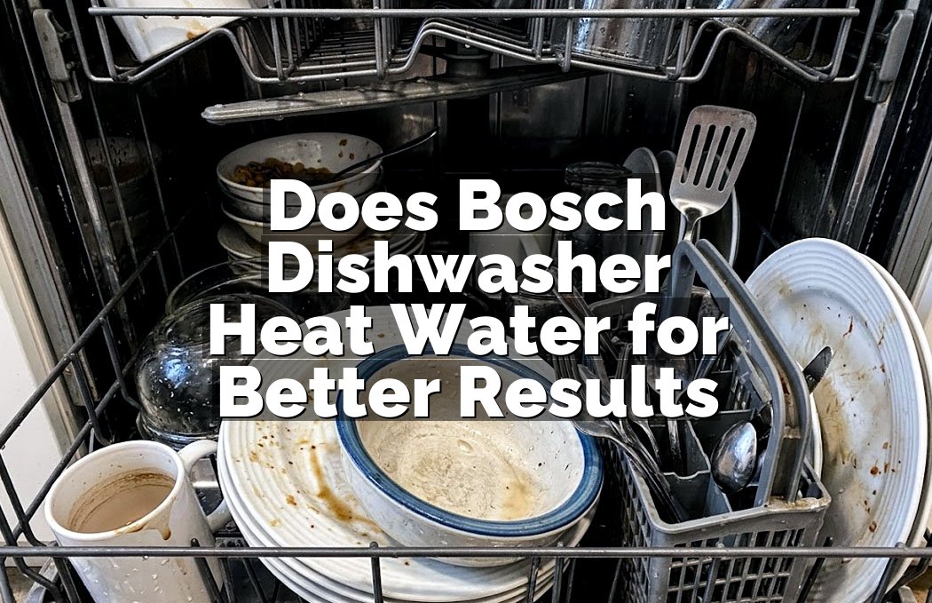 Does Bosch Dishwasher Heat Water for Better Results