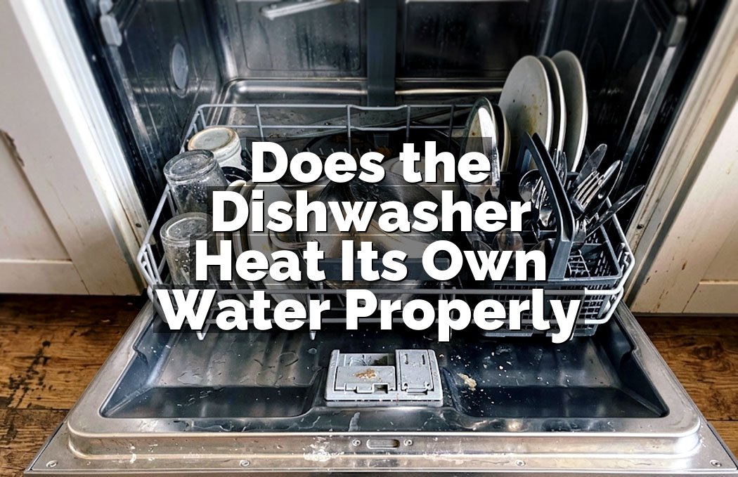 Does the Dishwasher Heat Its Own Water Properly