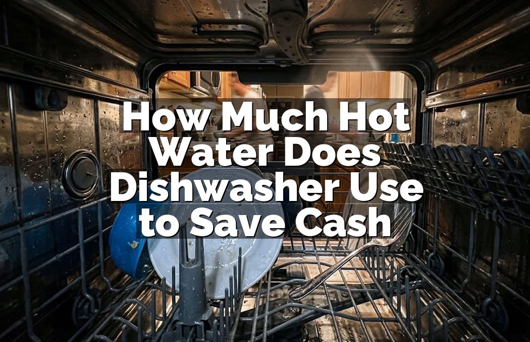 How Much Hot Water Does Dishwasher Use to Save Cash