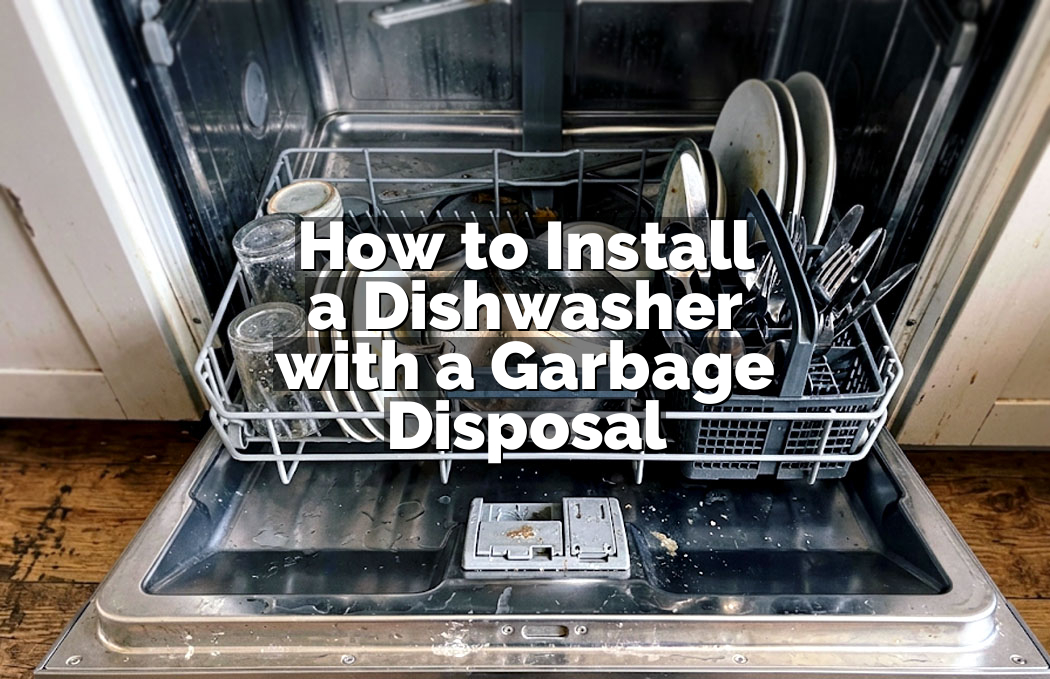 How to Install a Dishwasher with a Garbage Disposal