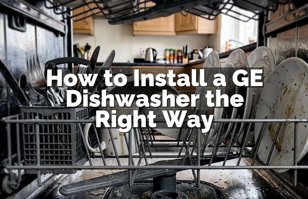 How to Install a GE Dishwasher the Right Way