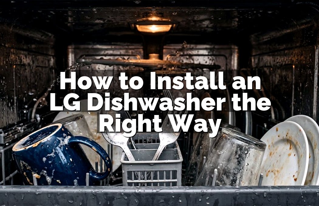 How to Install an LG Dishwasher the Right Way